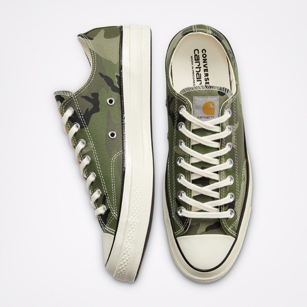 Converse X Carhartt WIP Chuck 70 OX Camouflage NWB - Picture 4 of 7